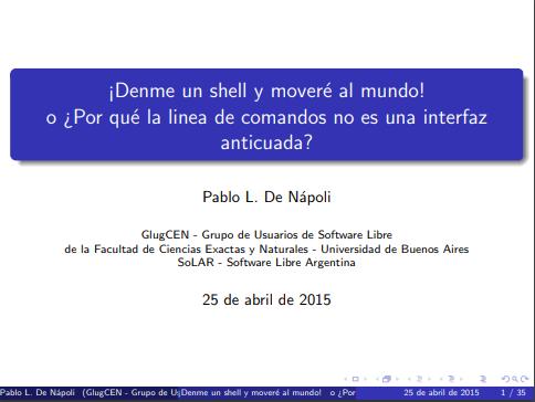 Imágen de pdf ¡Denme un shell y moveré al mundo! o ¿Por qué la linea de comandos no es una interfaz anticuada?