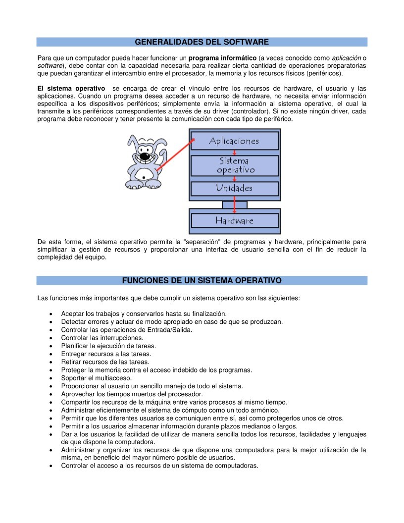 Imágen de pdf Generalidades del software