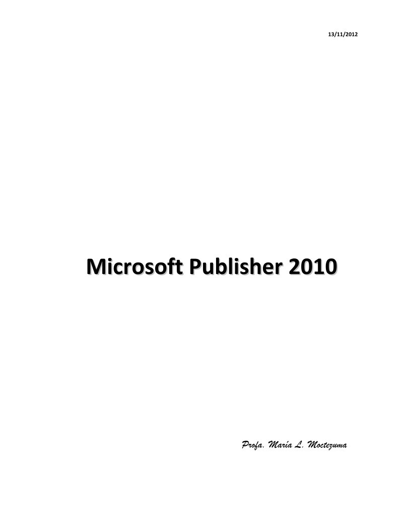 Imágen de pdf Microsoft Publisher 2010