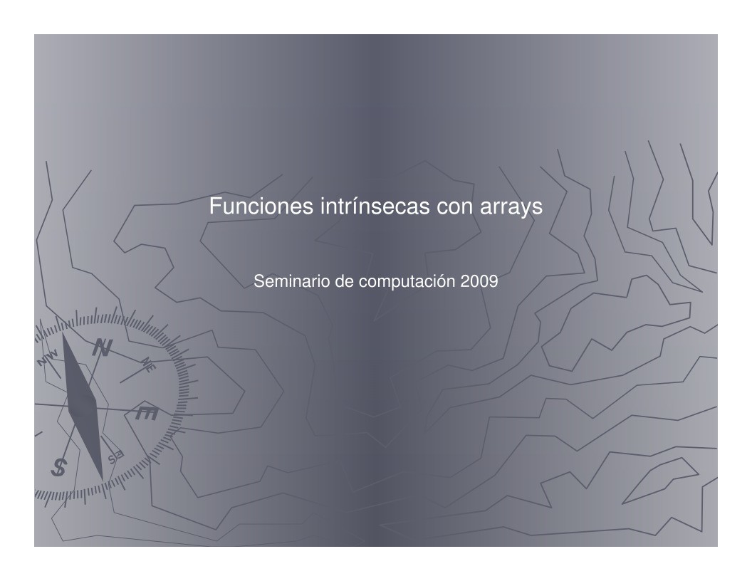 Imágen de pdf Funciones intrínsecas con arrays