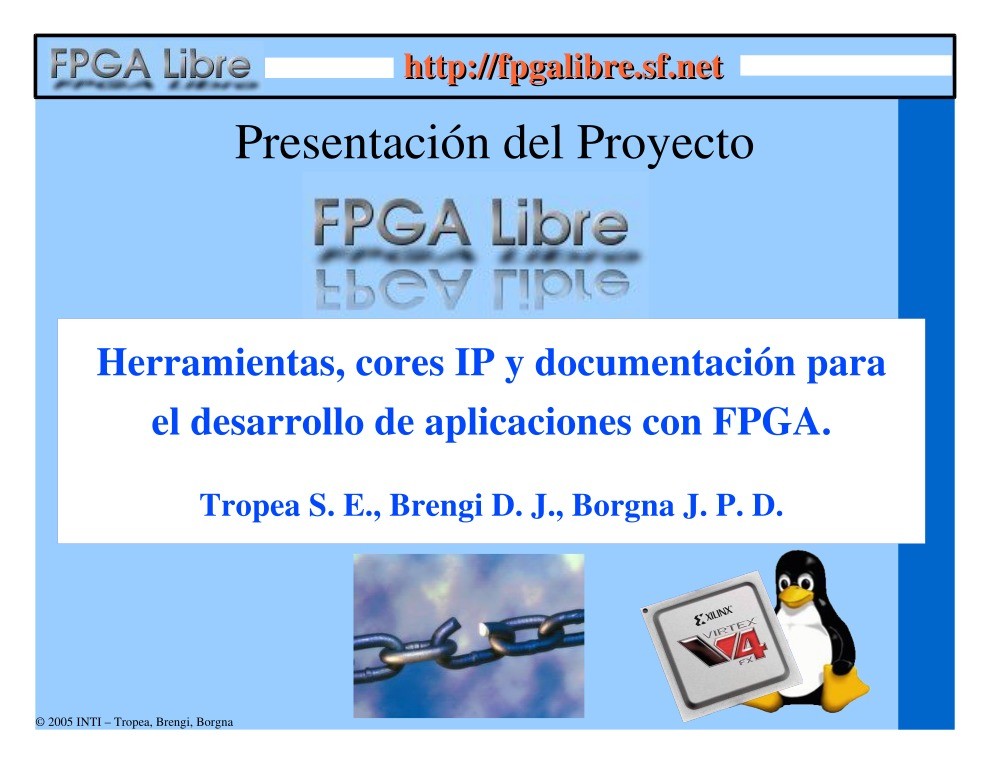 Imágen de pdf Herramientas, cores IP y documentación para el desarrollo de aplicaciones con FPGA