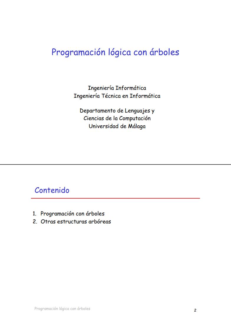 Imágen de pdf Programación lógica con árboles