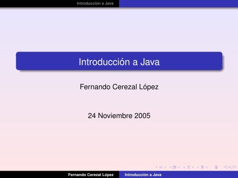 Imágen de pdf Introducción a Java