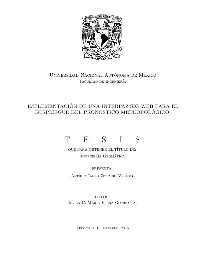 Imágen de pdf Implementación de una interfaz SIG WEB para el despliegue del pronóstico meteorológico