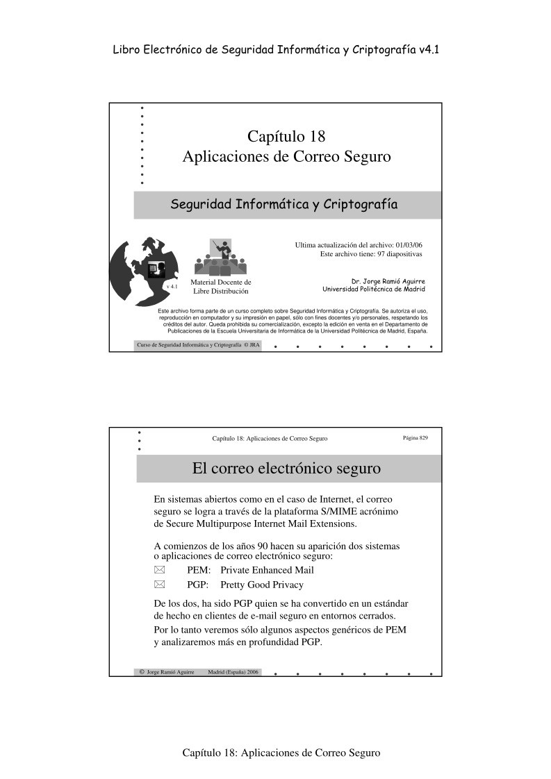 Imágen de pdf Capítulo 18 Aplicaciones de Correo Seguro