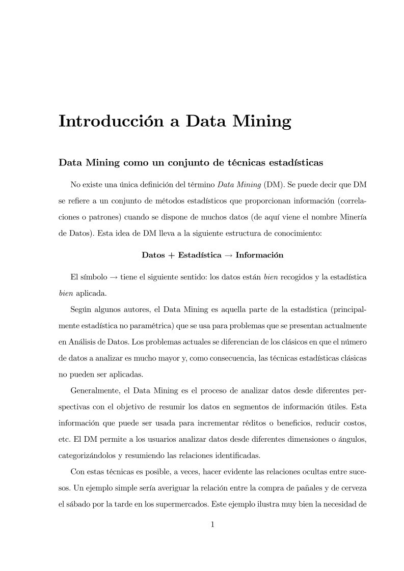 Imágen de pdf Introducción a Data Mining