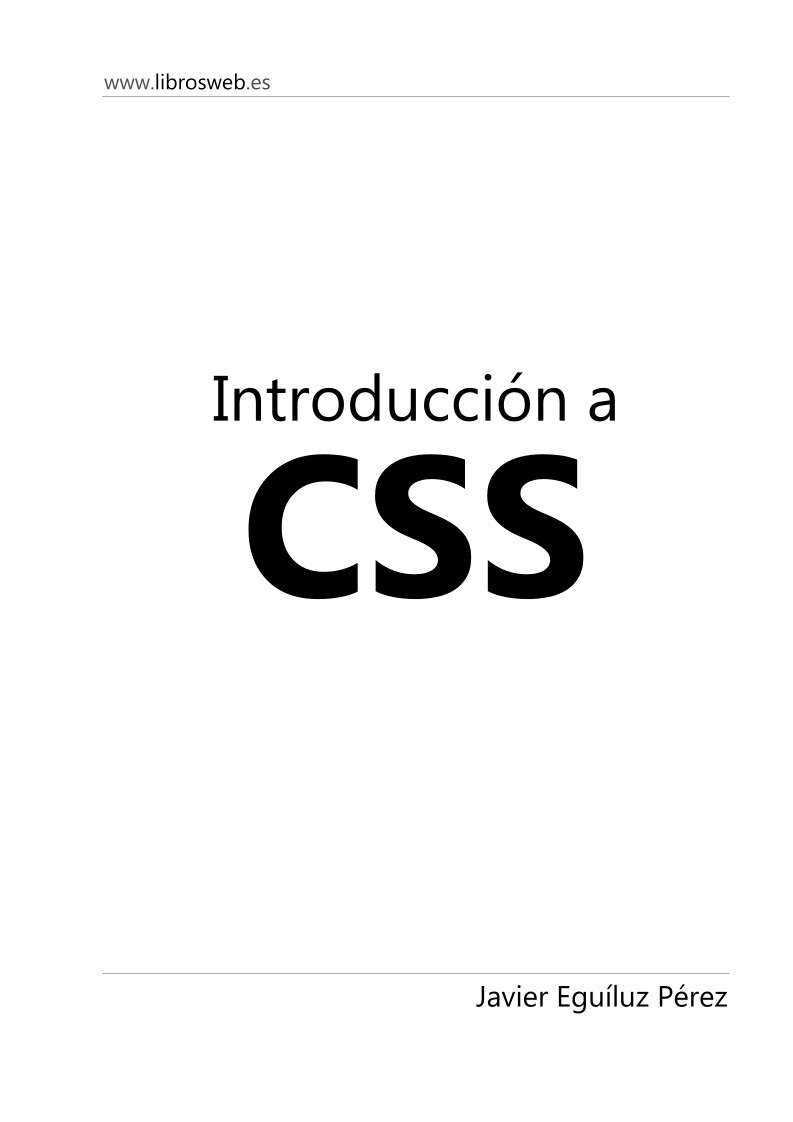 Imágen de pdf Introducción a CSS