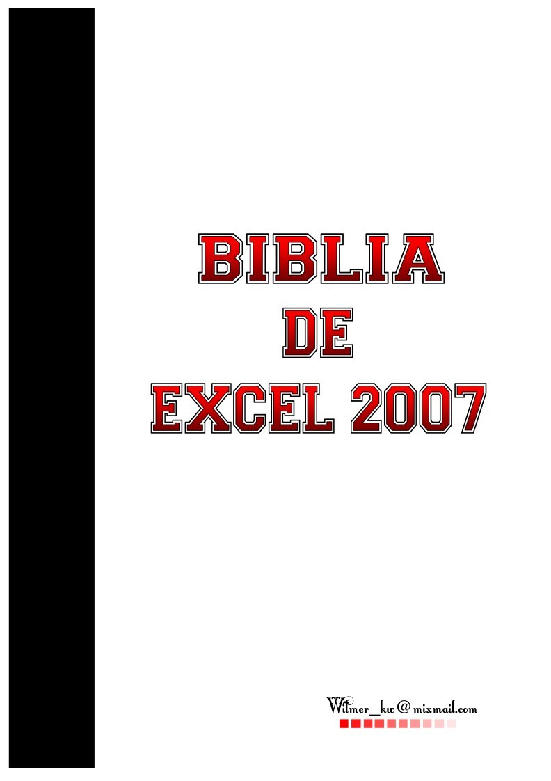 Imágen de pdf Biblia de Excel 2007