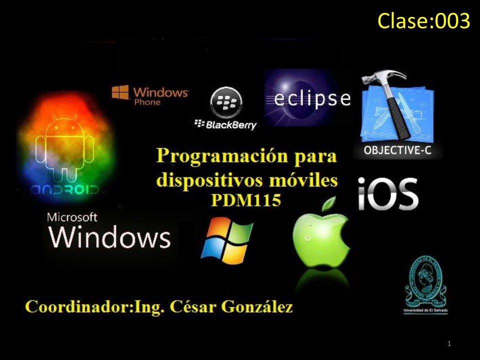 Imágen de pdf Unidad I Introducción a la programación de Dispositivos Móviles (Continuación…)