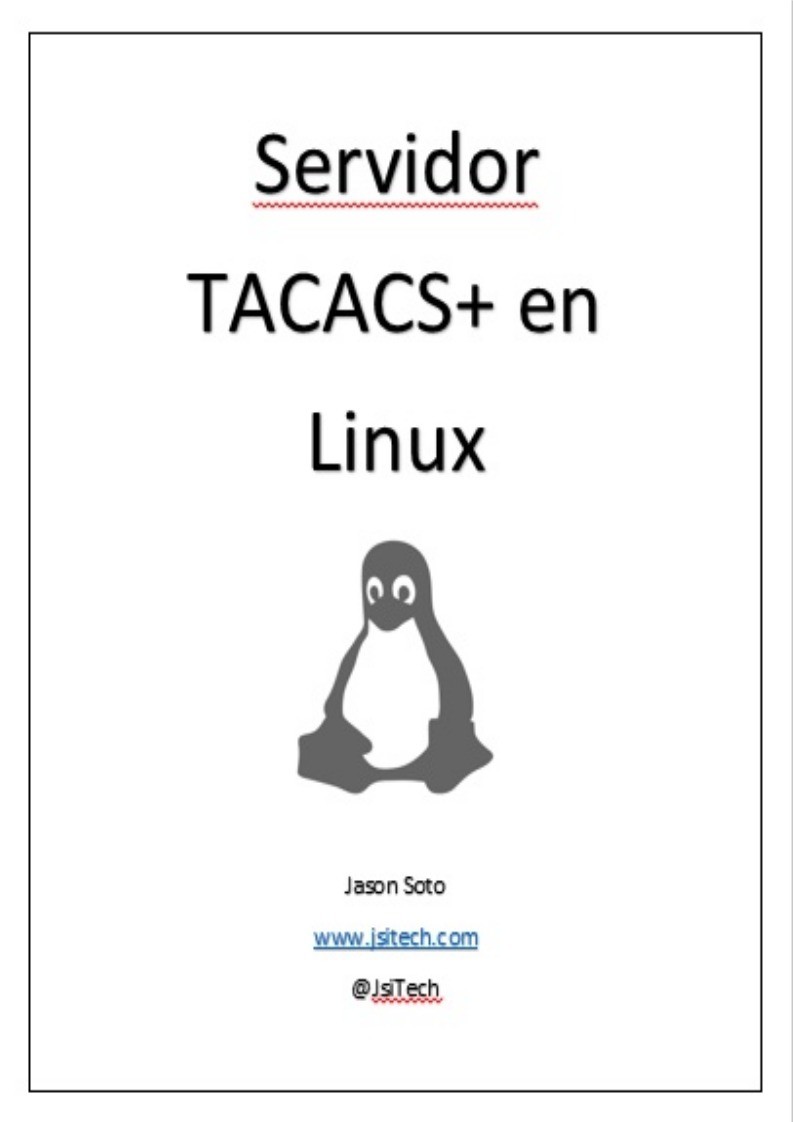 Imágen de pdf Servidor TACACS+ en Linux