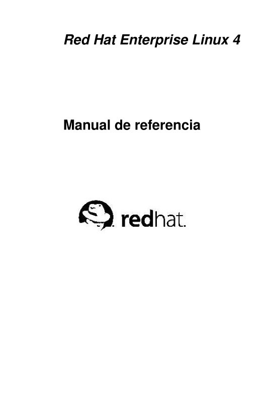Imágen de pdf Red Hat Enterprise Linux 4 - Manual de referencia