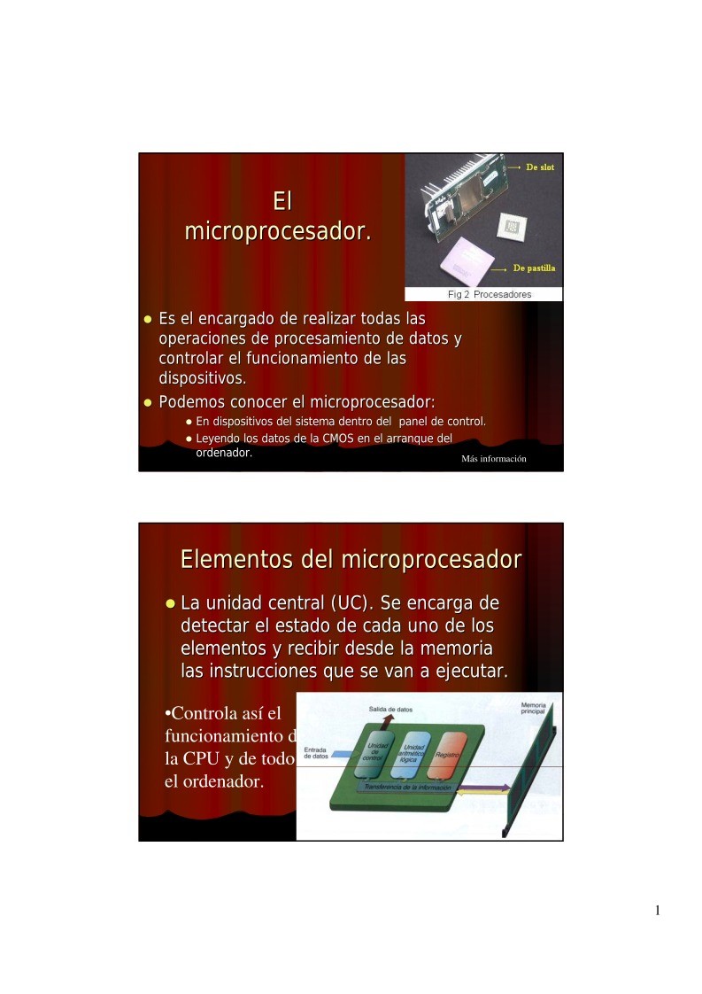 Imágen de pdf El microprocesador