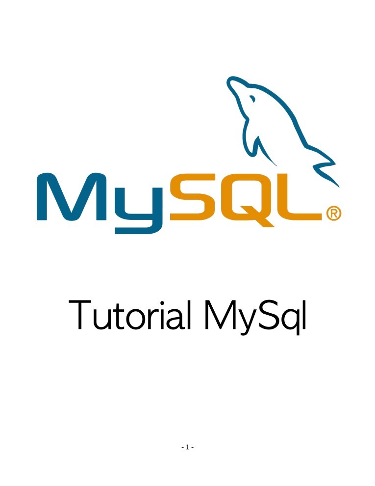 Imágen de pdf Tutorial completo MySql