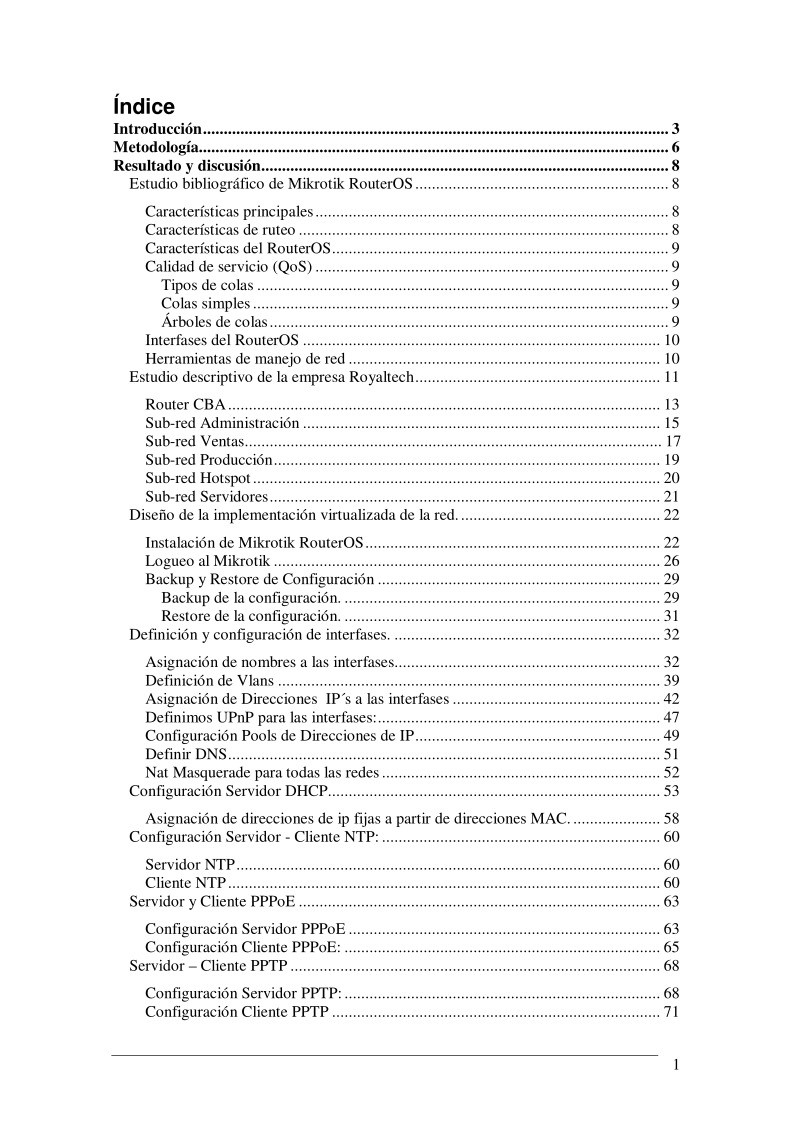 Imágen de pdf En el presente trabajo se analizara la implementación de una red simulada con Mikrotik