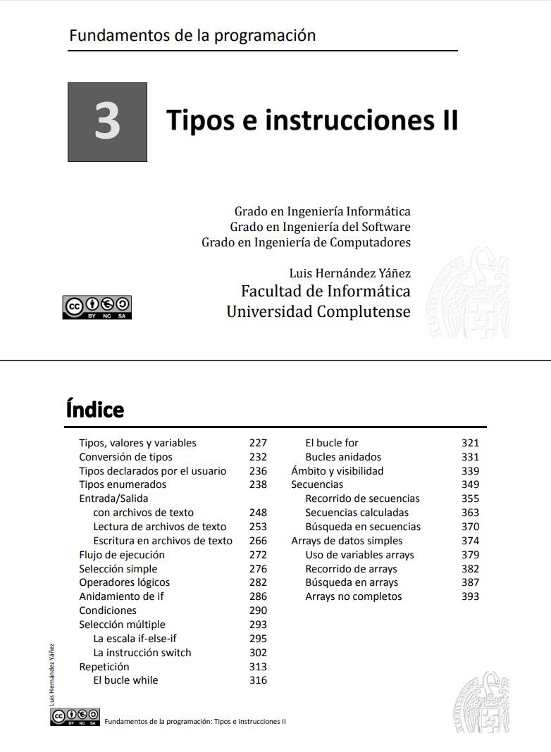 Imágen de pdf 3. Tipos e instrucciones II