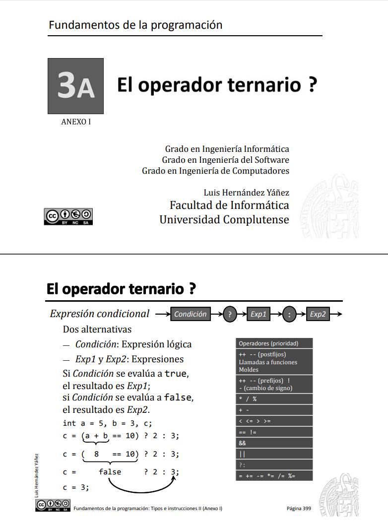 Imágen de pdf 3A. El operador ternario?