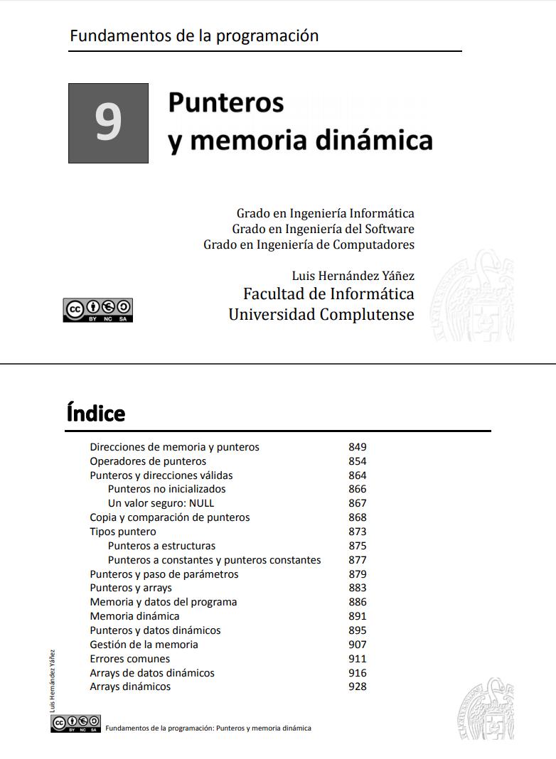 Imágen de pdf 9. Punteros y memoria dinámica