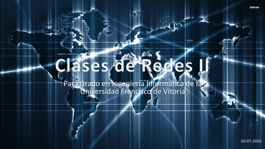 Imágen de pdf Clases de Redes II