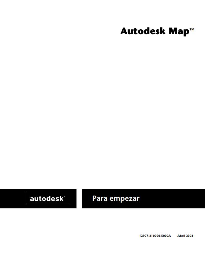 Imágen de pdf Autodesk Maps para empezar