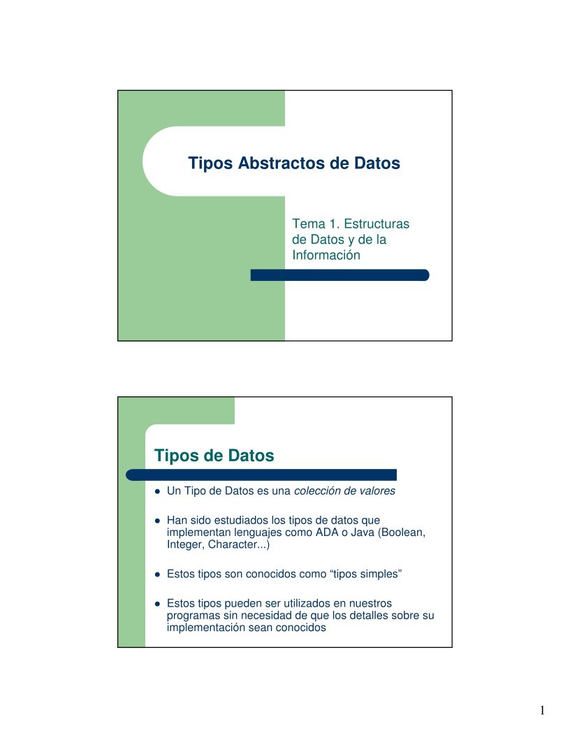 Imágen de pdf Tipos Abstractos de Datos