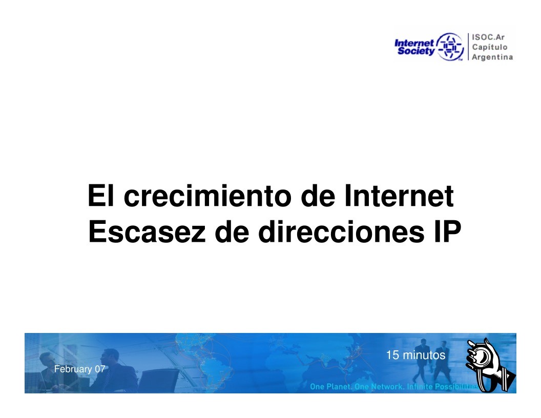 Imágen de pdf El crecimiento de Internet y la escasez de direcciones IP