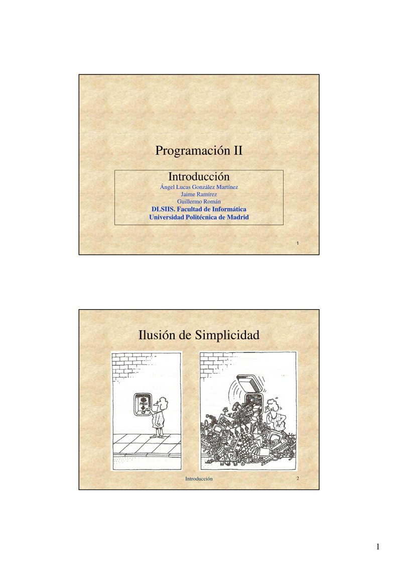 Imágen de pdf Programación II - Introducción