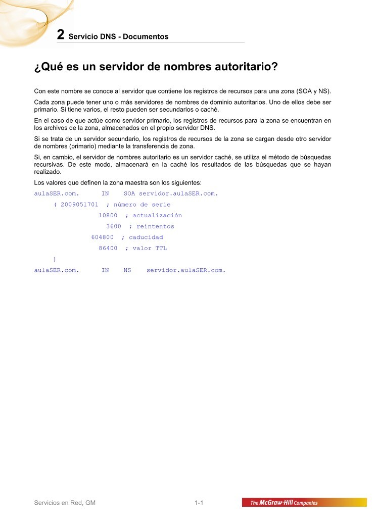 Imágen de pdf 2 Servicio DNS - Documentos