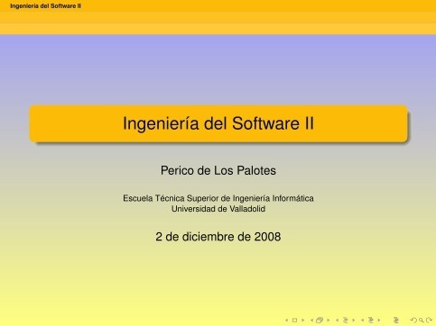 Imágen de pdf Ingeniería del Software II