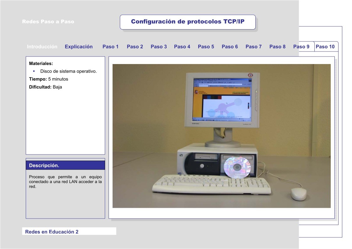 Imágen de pdf Configuración de protocolos TCP/IP