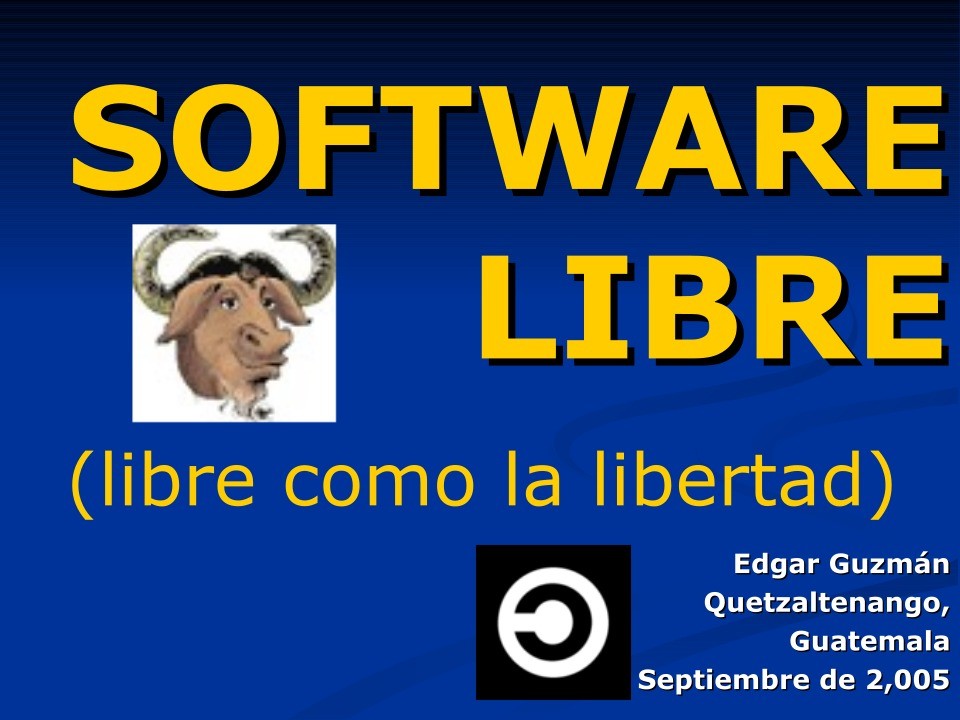 Imágen de pdf Software Libre (libre como la libertad)