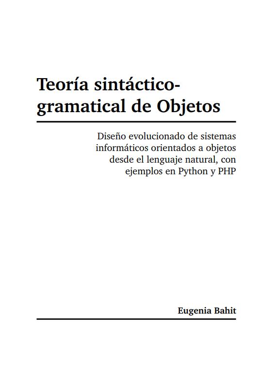 Imágen de pdf Teoria sintacticogramatical de objetos