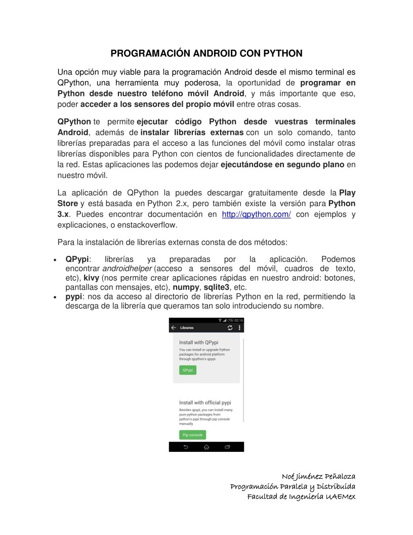 Imágen de pdf Programación Android con Python