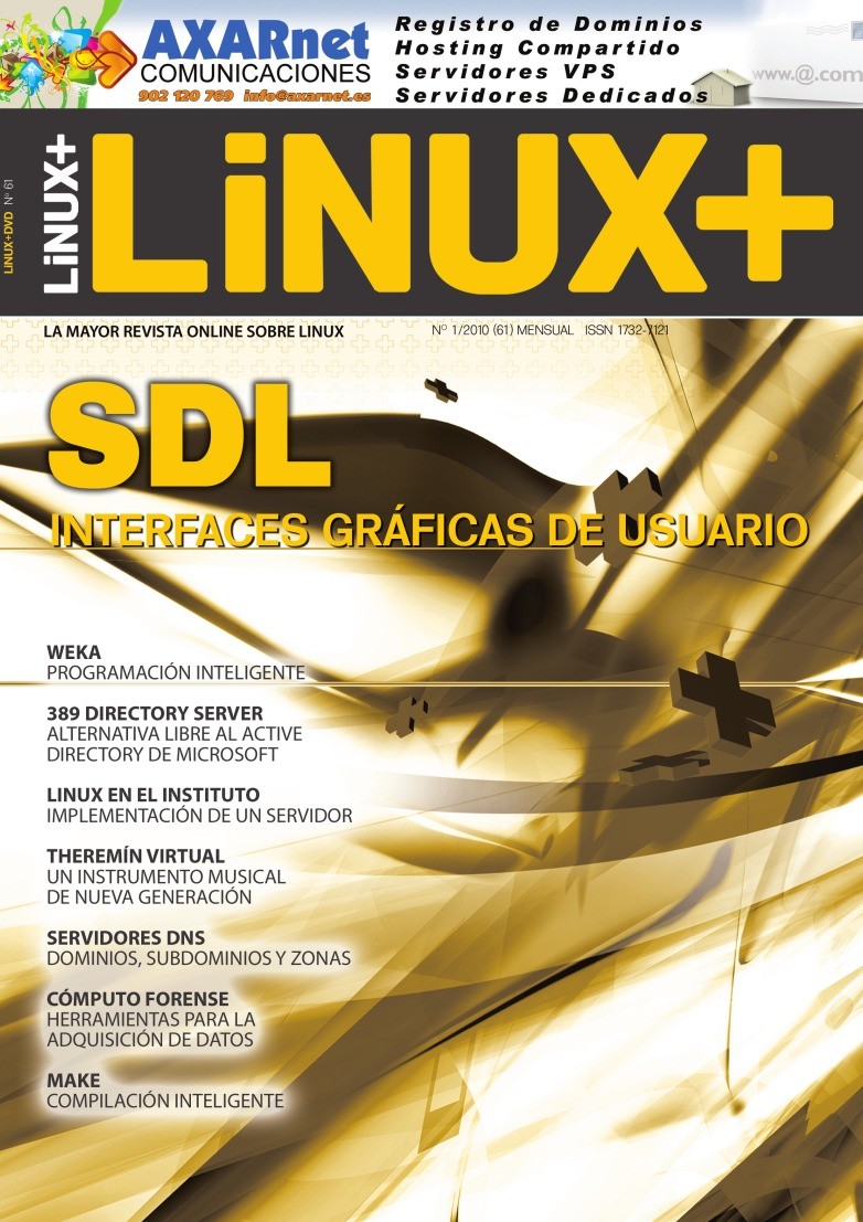 Imágen de pdf Linux+ #1/2010 SDL Interfaces gráficas de usuario