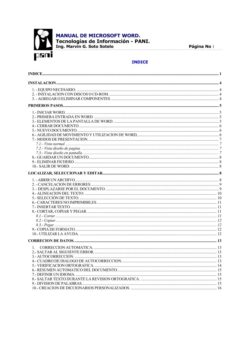 Imágen de pdf Manual de Microsoft Word