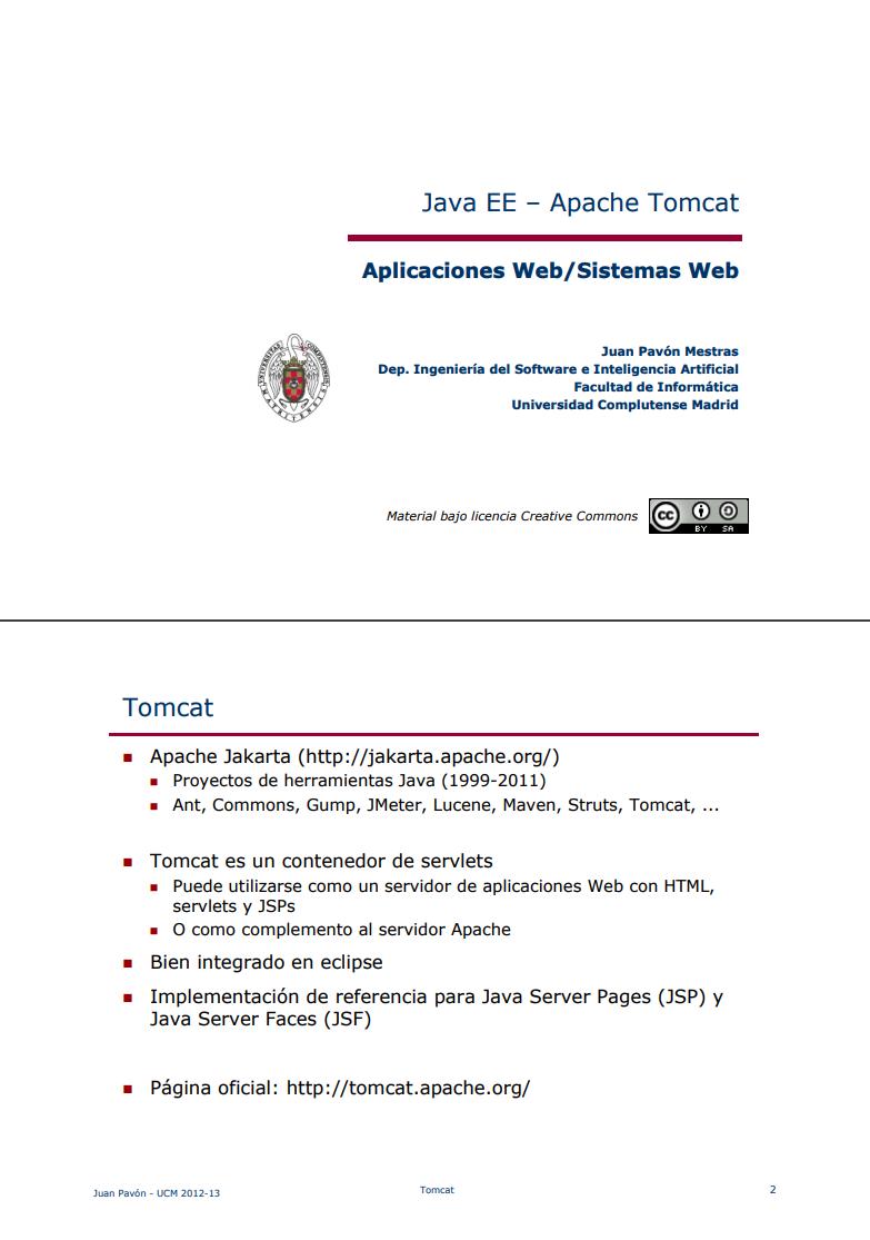 Imágen de pdf Java EE - Apache Tomcat