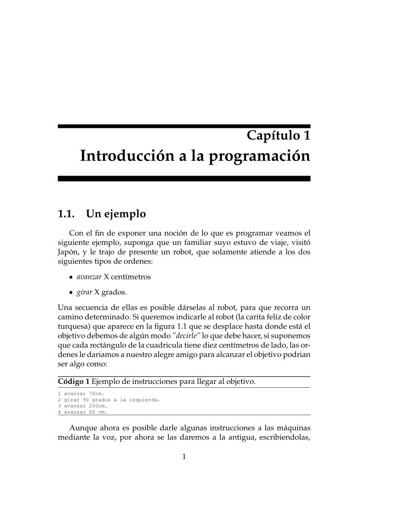 Imágen de pdf Capítulo 1 Introducción a la programación