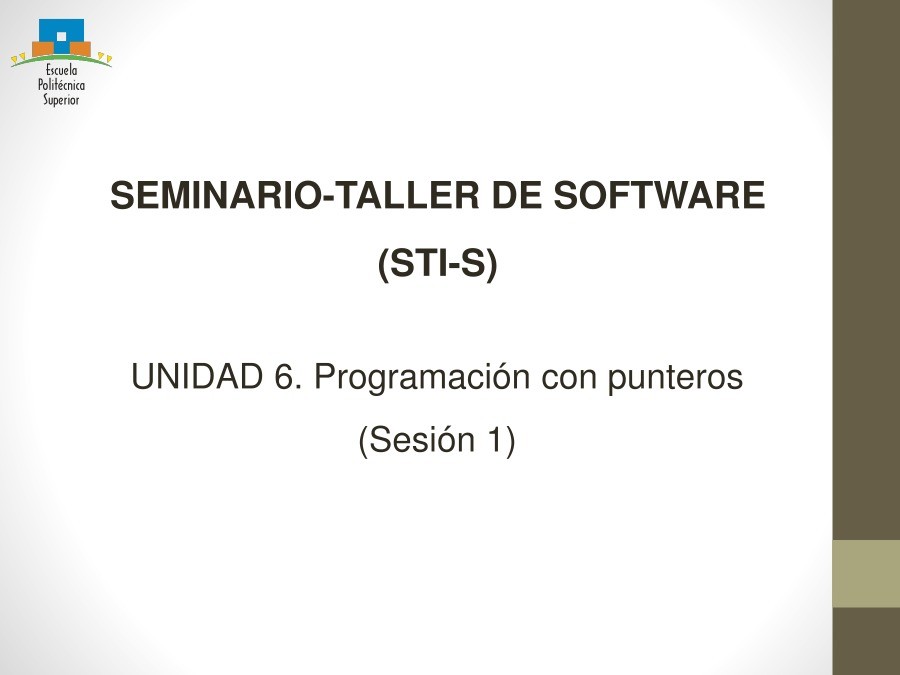 Imágen de pdf UNIDAD 6. Programación con punteros (Sesión 1)