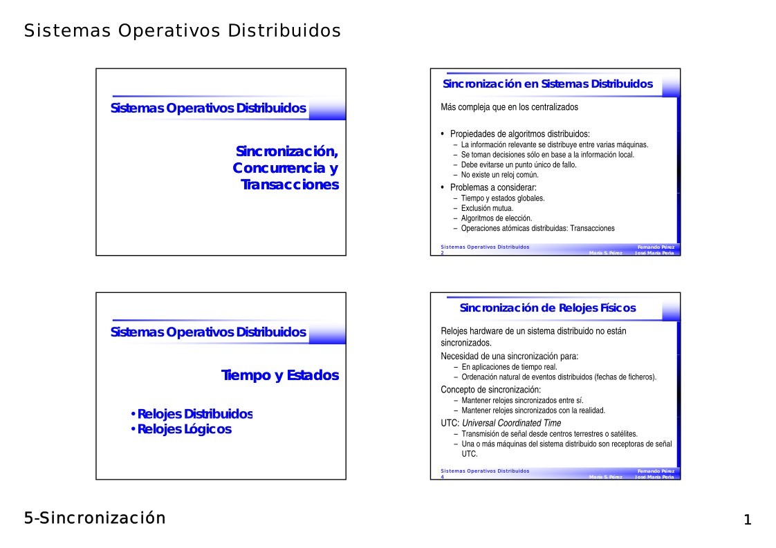 Imágen de pdf 5-Sincronizacion - Sistemas Operativos Distribuidos