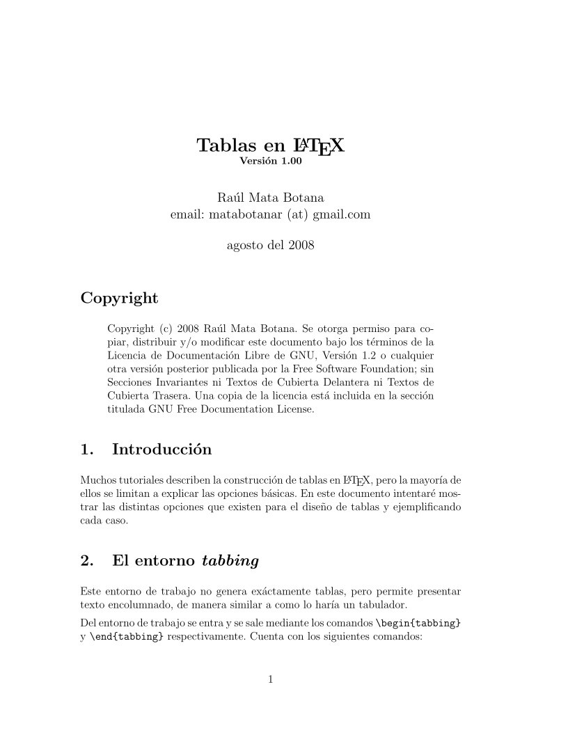 Imágen de pdf Tablas en LaTeX