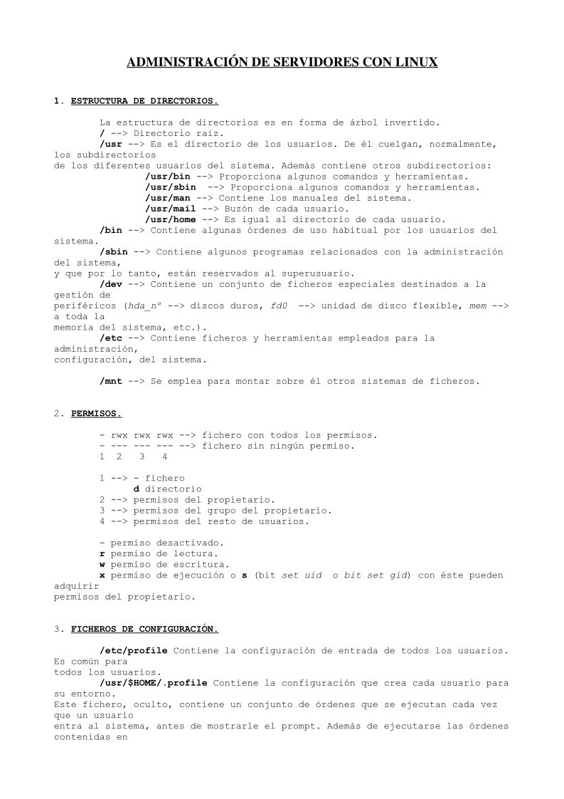 Imágen de pdf Administración de servidores con Linux - Comandos útiles