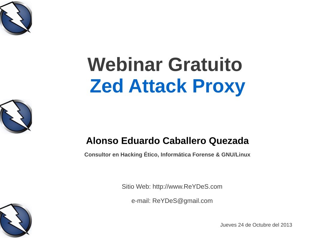 Imágen de pdf Zed Attack Proxy