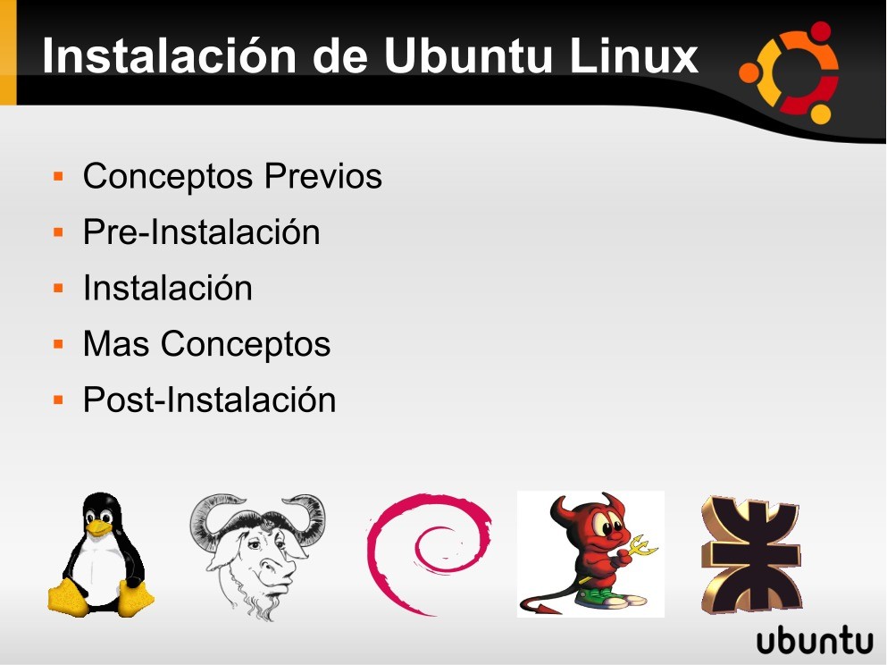 Imágen de pdf Instalación de Ubuntu Linux 8.04