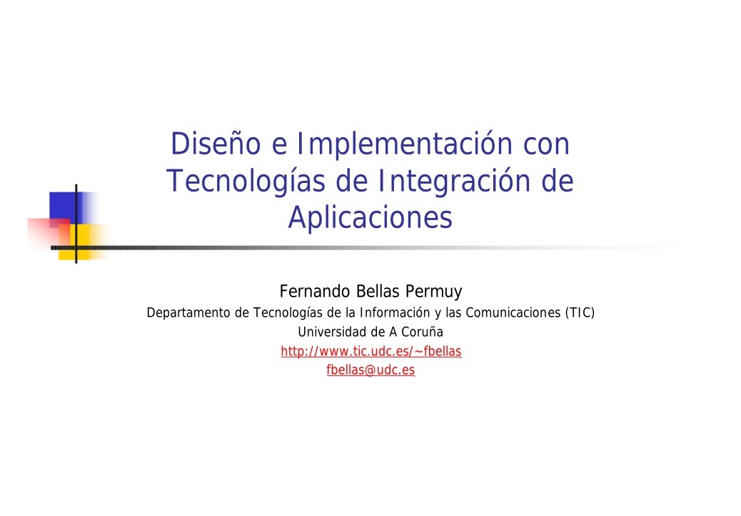 Imágen de pdf Diseño e Implementación con Tecnologías de Integración de Aplicaciones