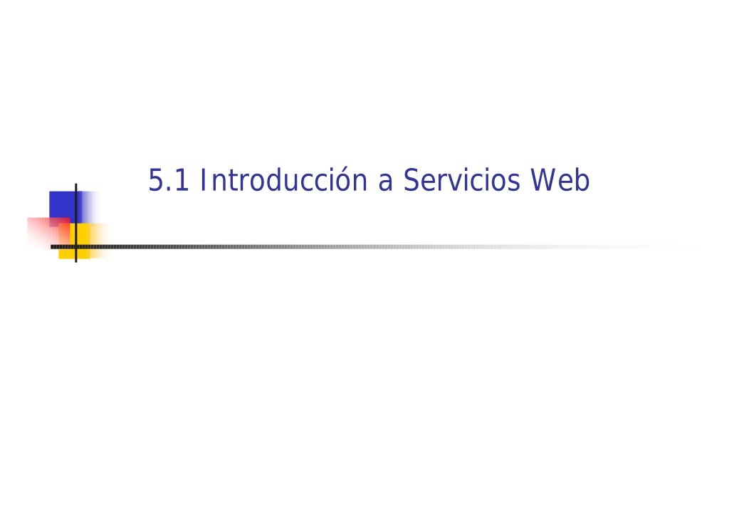 Imágen de pdf 5.1 Introducción a Servicios Web