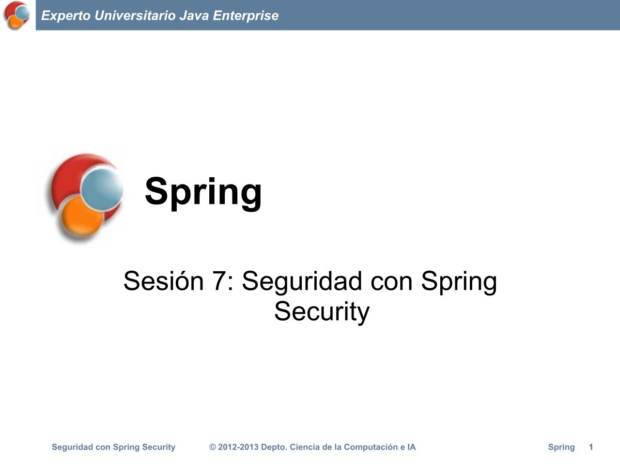 Imágen de pdf Sesión 7: Seguridad con Spring Security