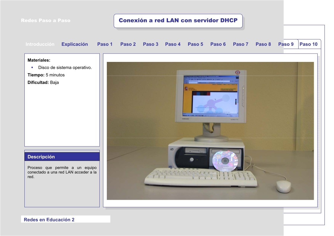 Imágen de pdf Conexión a red LAN con servidor DHCP