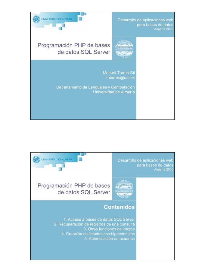 Imágen de pdf Programación PHP de bases de datos SQL Server