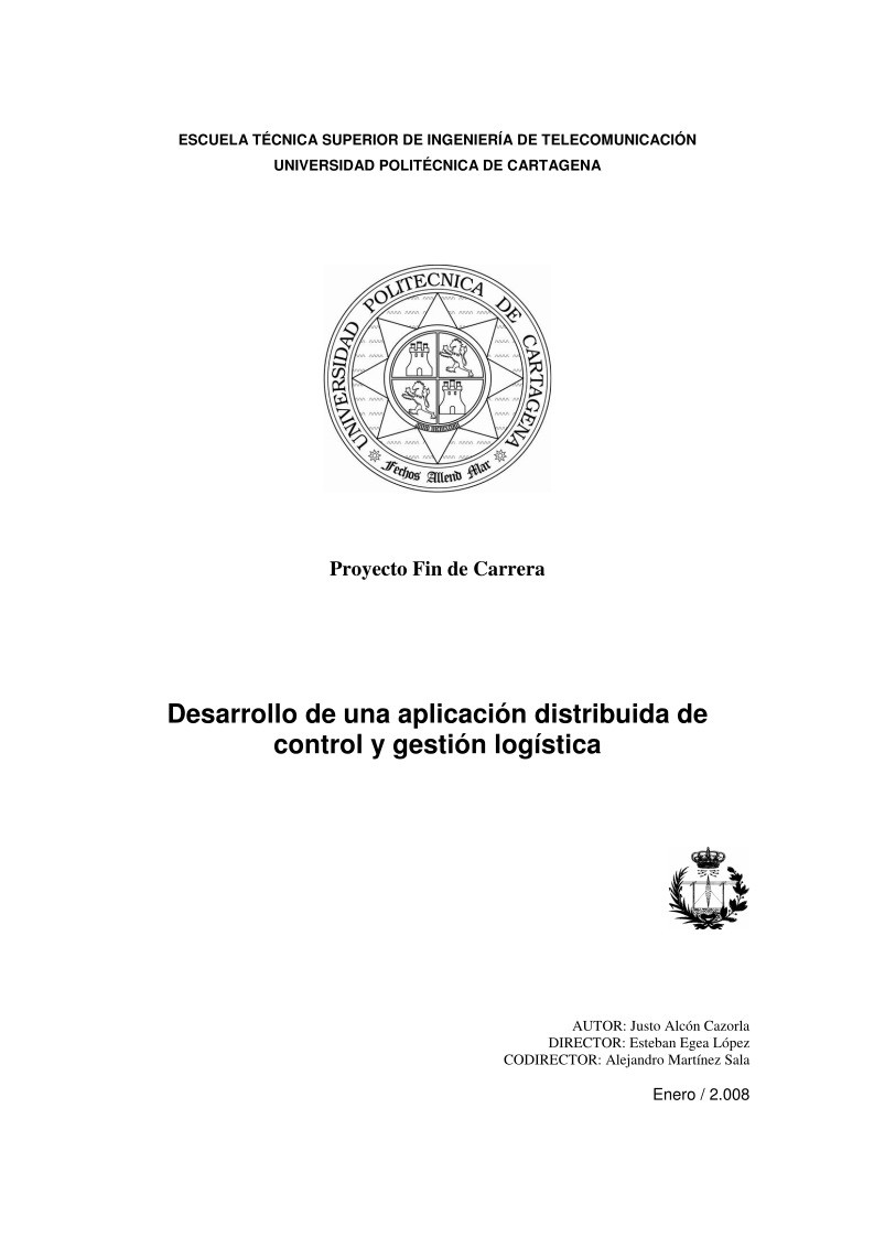 Imágen de pdf Desarrollo de una aplicación distribuida de control y gestión logística