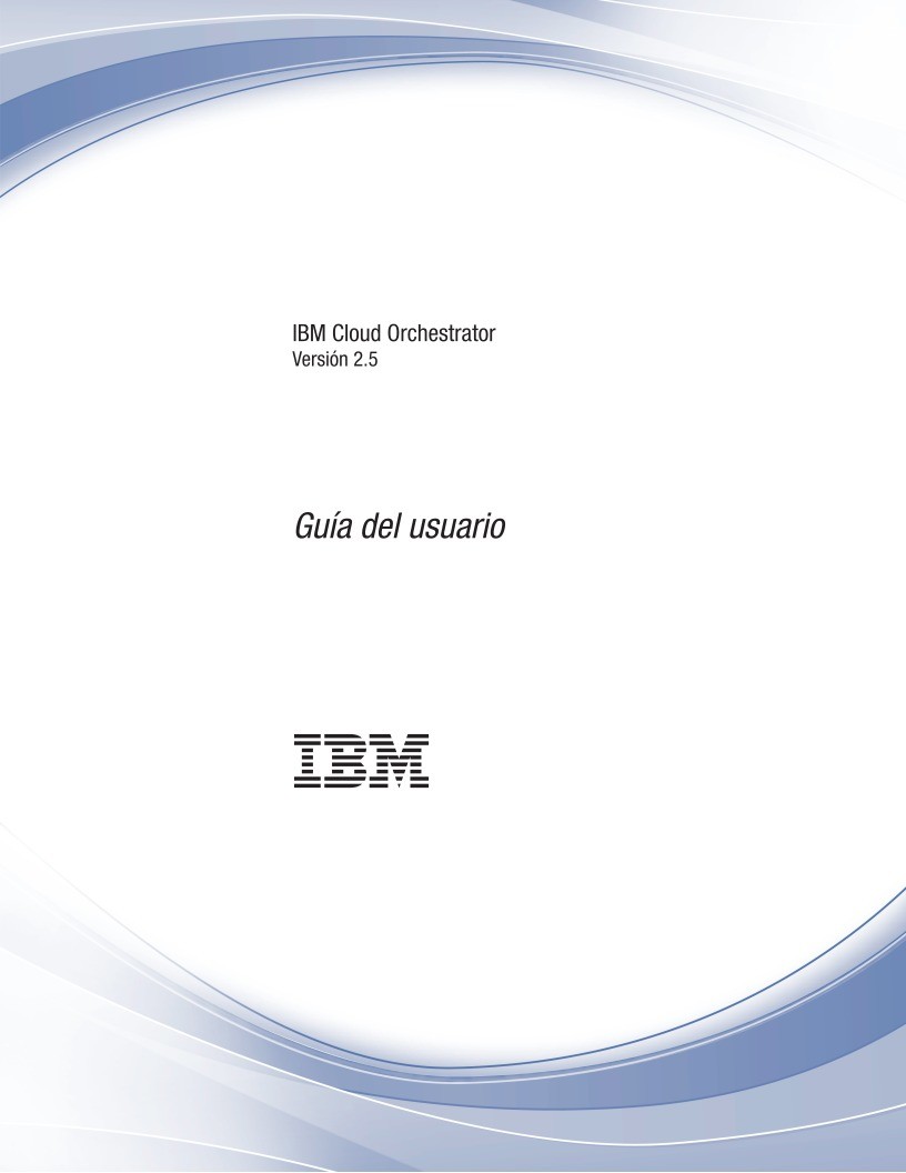 Imágen de pdf IBM Cloud Orchestrator 2.5: Guía del usuario