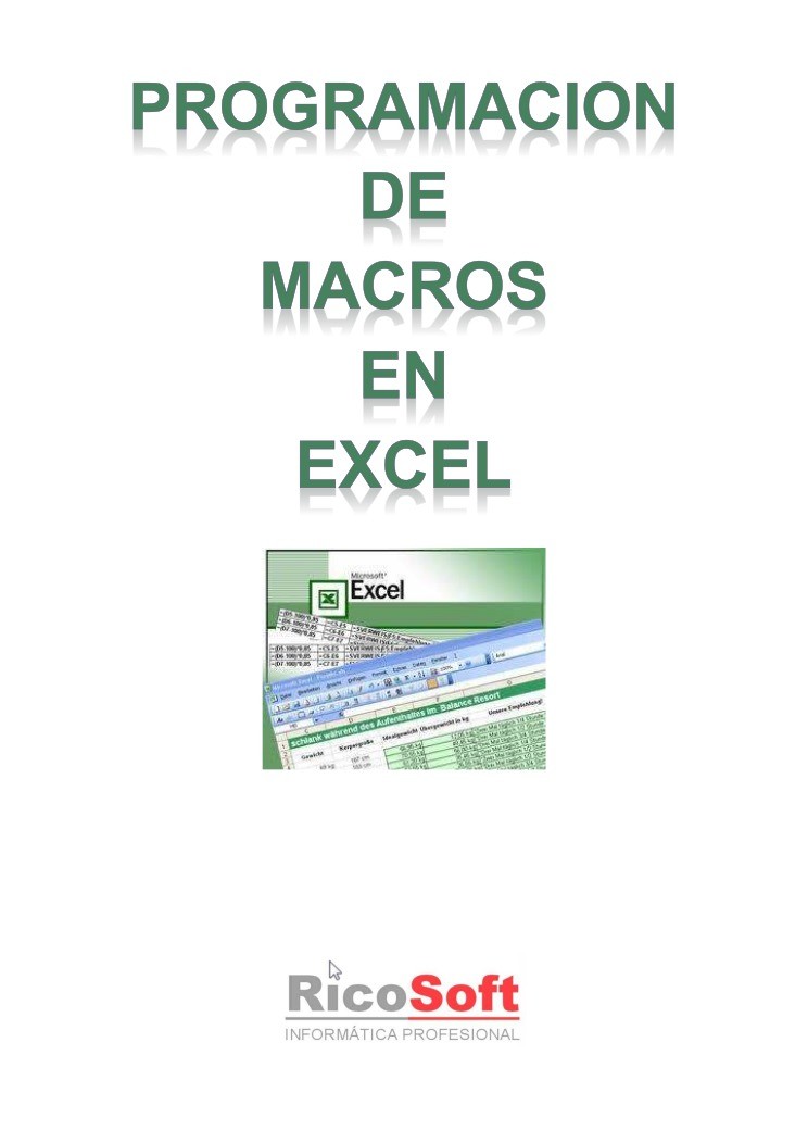 Imágen de pdf Curso de Programación de Macros en Excel